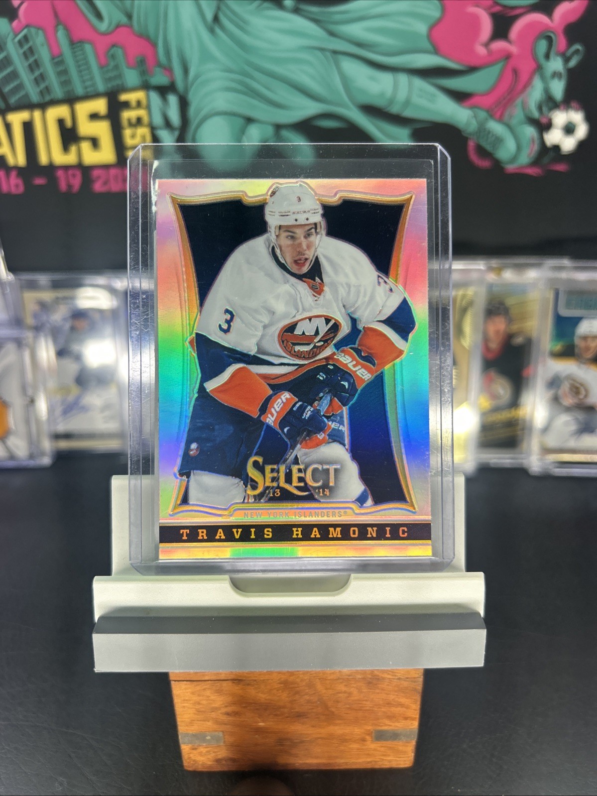 Travis Hamonic 2013-14 Panini Select Silver Prizm #79 New York Islanders