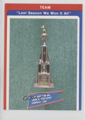 1983 Indianapolis Indians Team Issue Indians Win 1982 Pennant #2 8d2