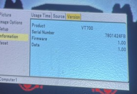 NEC VT700 HD & 240p 480i RGB Capable Projector 15kHz RGBS VGA 3LCD 61% Lamp Life