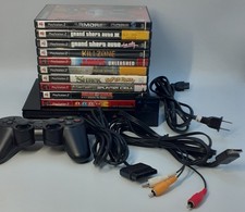Sony Playstation 2 Bundle W/ 10 Games