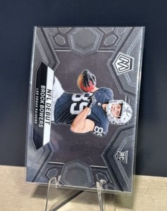 2024 Panini Mosaic - NFL Debut Brock Bowers #286 Silver Prizm (RC)