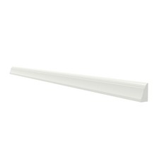 7 x 0.5" Premium MDF Baseboard Molding - 7" Height, White Primer