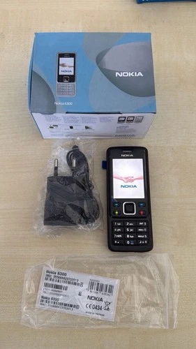 Nokia 6300 Black RM-217 Tested, Dealer, Complete Everything New Mega