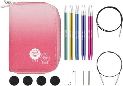 KnitPro Zing Starter Interchangeable Knitting Needle Set 5'' (13cm)