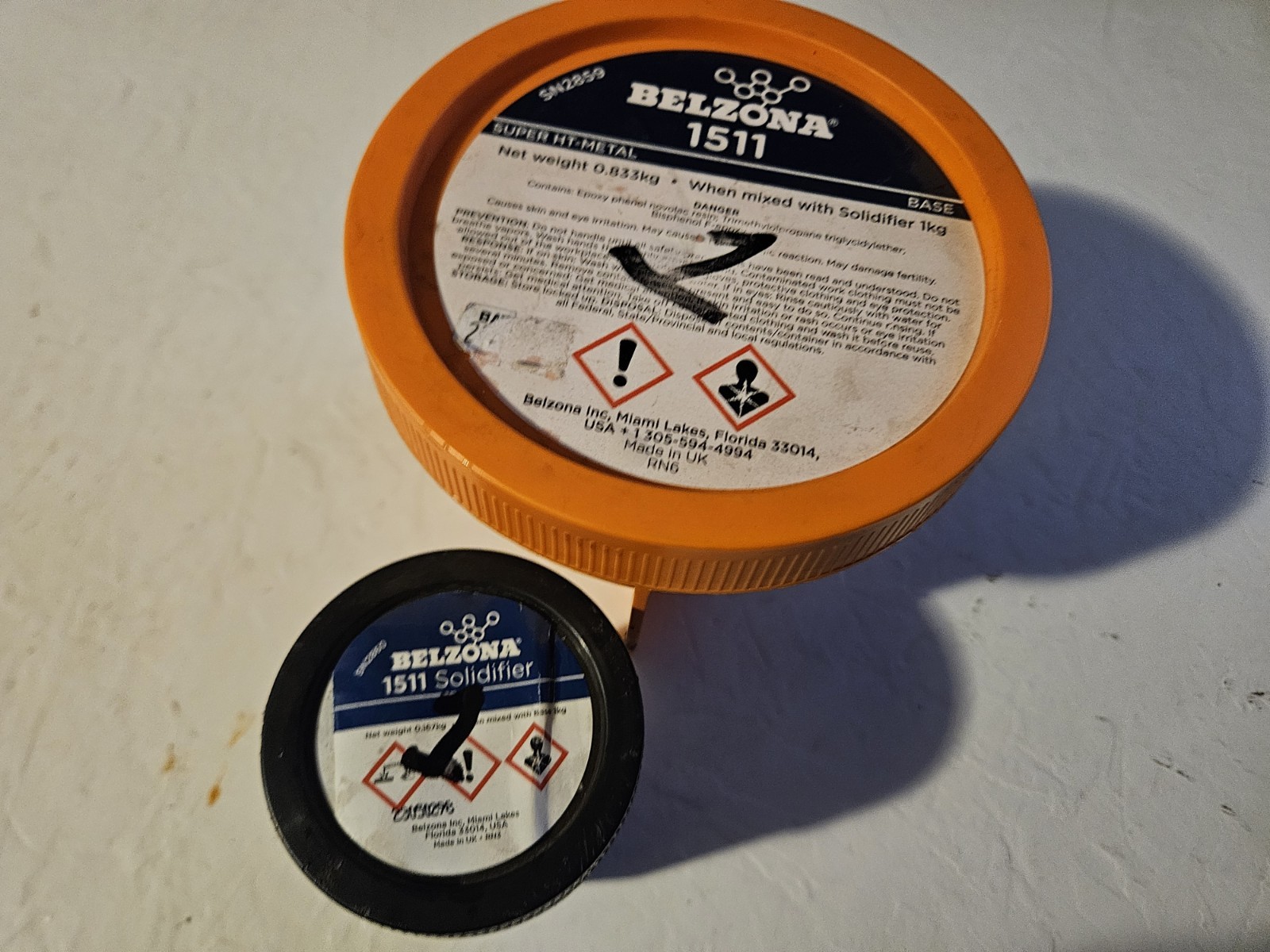 Belzona 1511 Super HT Metal - Base and Solidifier 1kg