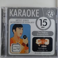 The Beatles Greatest Hits Karaoke CD G 2003 All Star Karaoke AS-K1544
