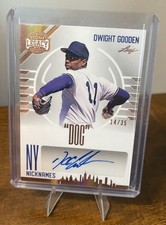 🔥2023 Leaf A Bronx Legacy - NY Nicknames Dwight Gooden #NYN-DG1 / 35 Bronze🔥
