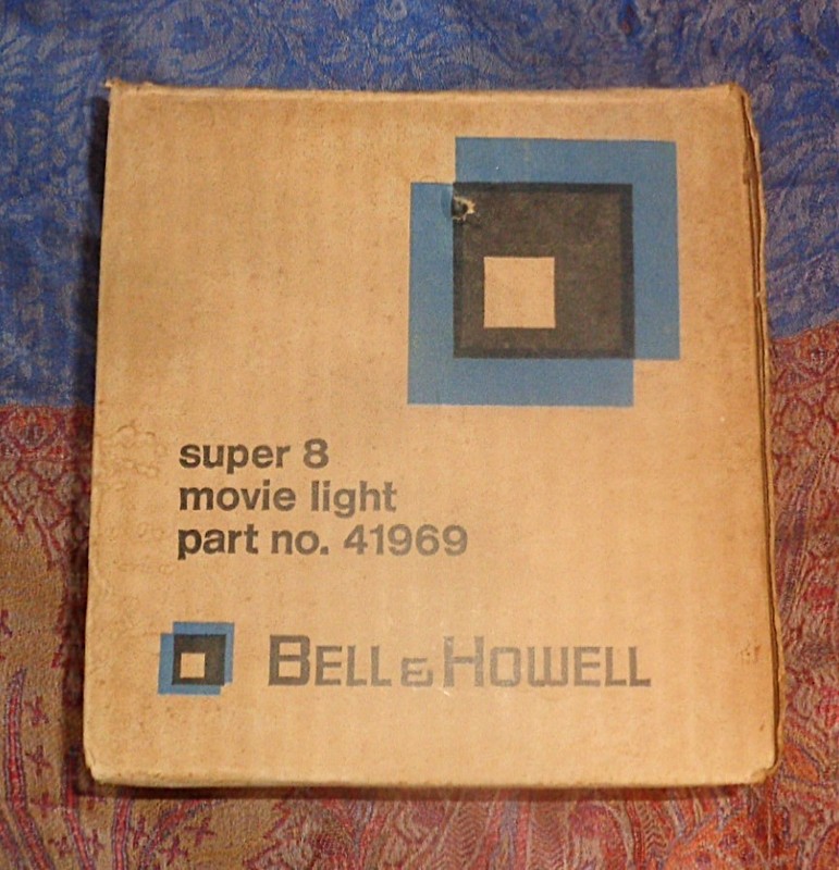 Vintage Super 8 Movie Light By Bell And Howell New in box never  1970s