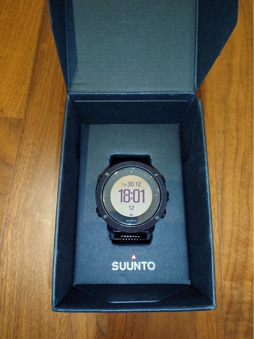 Suunto Traverse Alpha Black Red Limited Edition Authentic Timepiece
