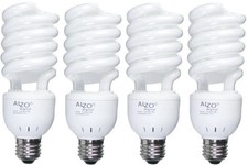 ALZO 27W CFL Photo Light Bulb 5500K, 1300 Lumens, 120V, Pack of 4
