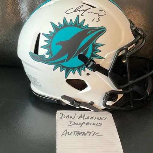 Dan Marino Miami Dolphins Autographed Authentic Football Helmet BAS