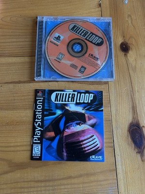 Killer Loop Sony PlayStation 1, 1999 Complete CIB Tested Registration Manual 