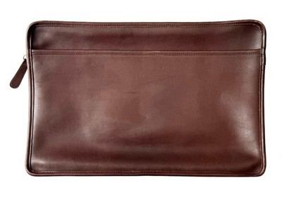 Vintage COACH 5225 Leather Portfolio Document Case Zip Top 