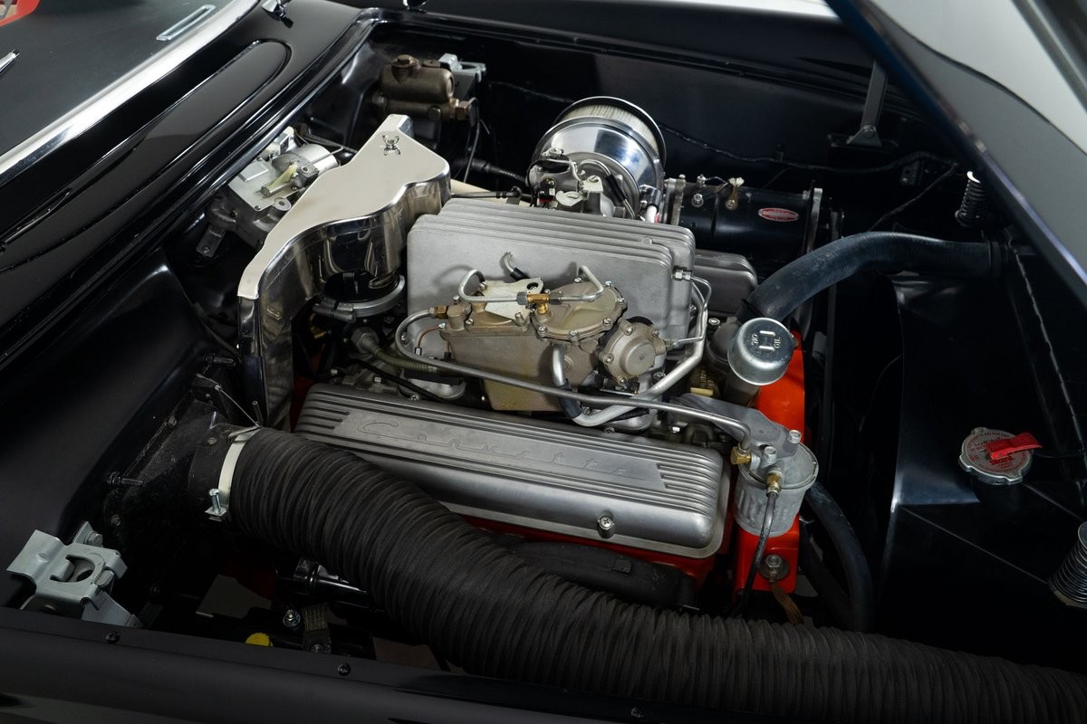 1957 Onyx Black Chevrolet Corvette   | C1 Corvette Photo 3