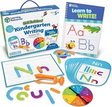 Learning Resources Skill Builders! Kindergarten Writing - 38 Pieces