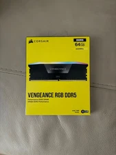 BRAND NEW CORSAIR VENGEANCE RGB 64GB (2x32GB) DDR5 6400MHz C32 UDIMM
