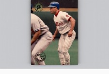 1995 Topps Stadium Club - Lenny Dykstra #317 Best Seat Stamp Phillies Baseball