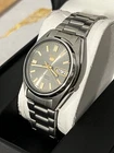 Seiko 5 7009 821J Grey Dial Day Date Automatic Vintage Jan 1983 Rare Watch 21J