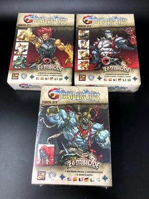 COOL MINI OR NOT CMON Zombicide Black Plague - Thundercats Pack #1 #2 #3 - Green Horde - Neu New