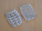 Original Nokia 3410 Tastatur | Tastaturmatte | Keypad | Keymat Silber Silver NEU