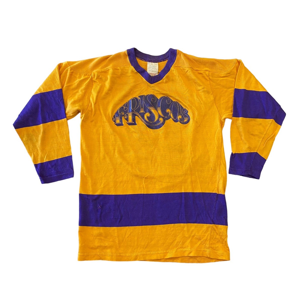 VTG 60s Friscos San Francisco Disco Eddie Bauer Hockey Jersey L/XL