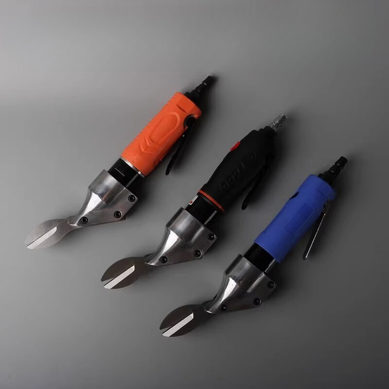 Pneumatic Diamond Mesh Scissors for Stainless Steel Plate Cutting-image
