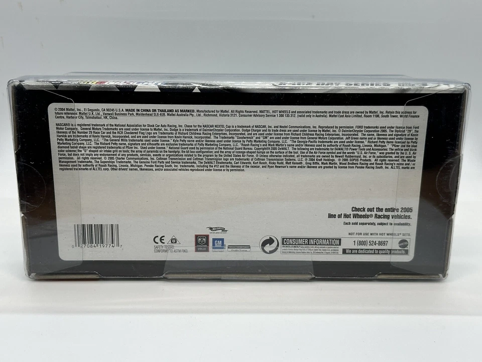 Kurt Busch #97 Hot Wheels Sharpie/Irwin Ford Taurus 1:24 NASCAR Race Day Series - Image 3 of 3