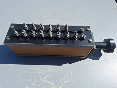 WESTINGHOUSE/ELECTROSWITCH 1802 156 TYPE W CONTROL SWITCH VOLTMETER 1802156