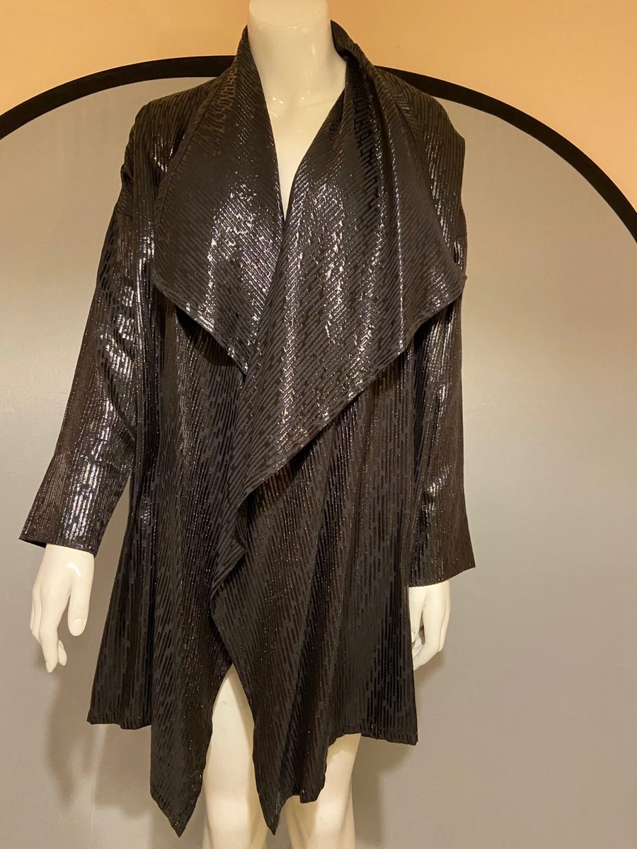 Glitter online duster coat