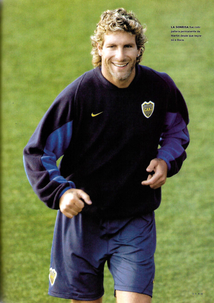 MARTIN PALERMO BOCA JUNIORS El Grafico 4329 magazine Argentina 2004