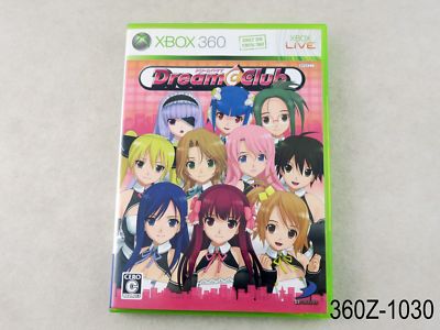 Dream C Club Xbox 360 Japanese Import Japan NTSC-J Region Locked JP US Seller