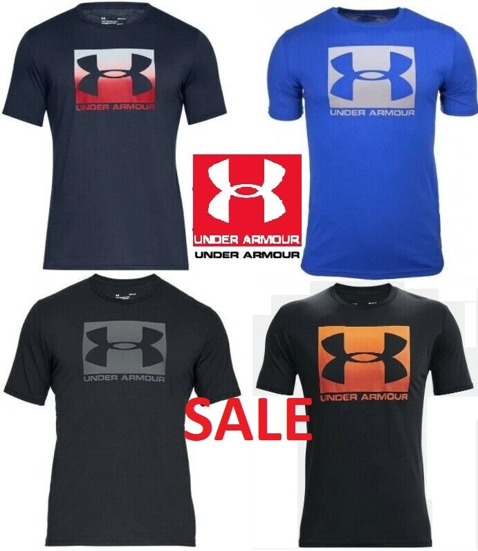 Under Armour UA Men's Top Heat Gear Crew Neck CASUAL-SPORT-GYM-RUNNING~SALE  SALE | eBay