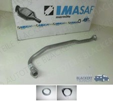 IMASAF Auspuff Hosenrohr + Anbauteile für Opel Astra F + Vectra A 1.4 + 1.6