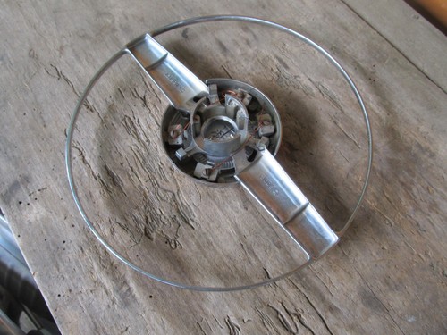 VERY NICE 46 -48 PLYMOUTH DELUXE STEERING WHEEL HORN RING Mopar 1319916 1319918 - Picture 7 of 9