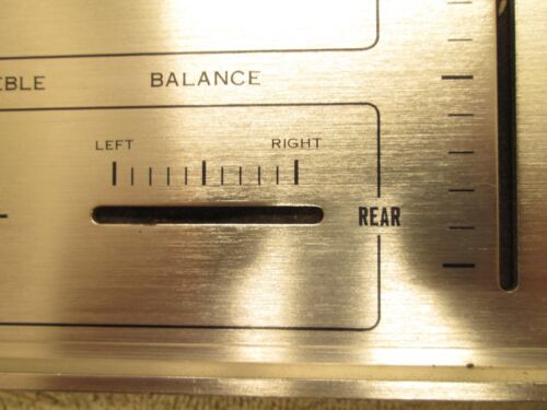 Sansui QR-6500 Quadraphonic Stereo Receiver FACEPLATE Control Panel Vtg - Picture 5 of 10