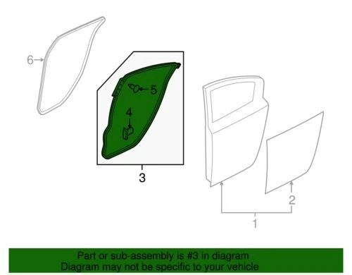 Restripa climática envolvente izquierda genuina Mazda3 2010-2013 BBM4-73-760C Foto 2 de 2