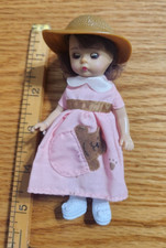 Vtg 2002 McDonald's Madame Alexander 100th Anniversary Teddy Bear Doll posable