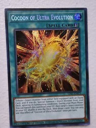 Cocoon of Ultra Evolution LDS1-EN073 Secret Rare Legendary Duelists: Season 1
