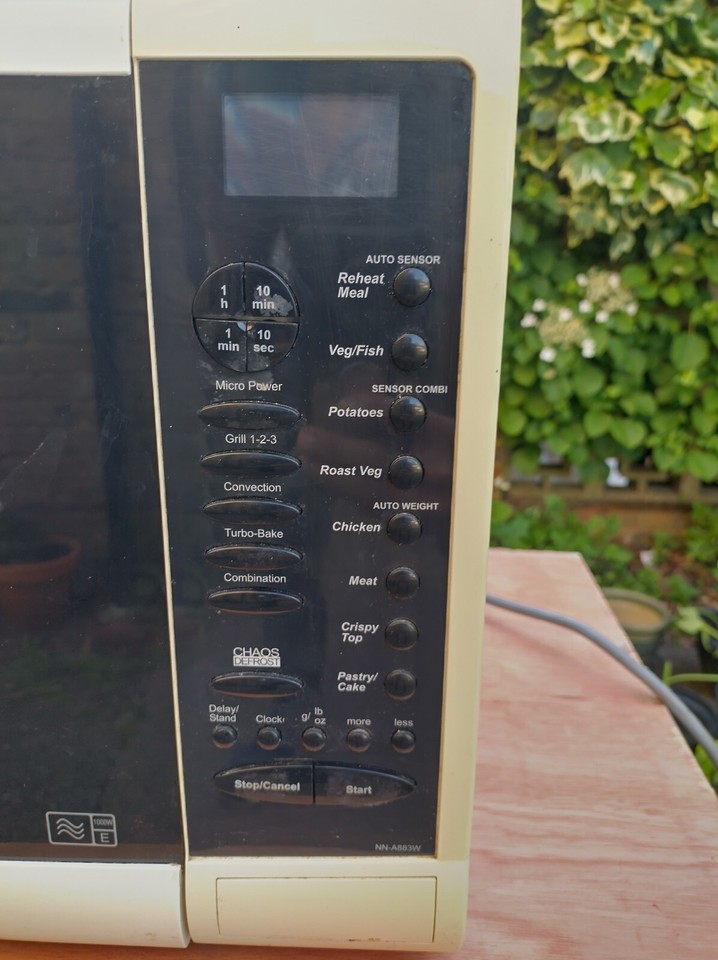 Panasonic Microwave NNA883W eBay