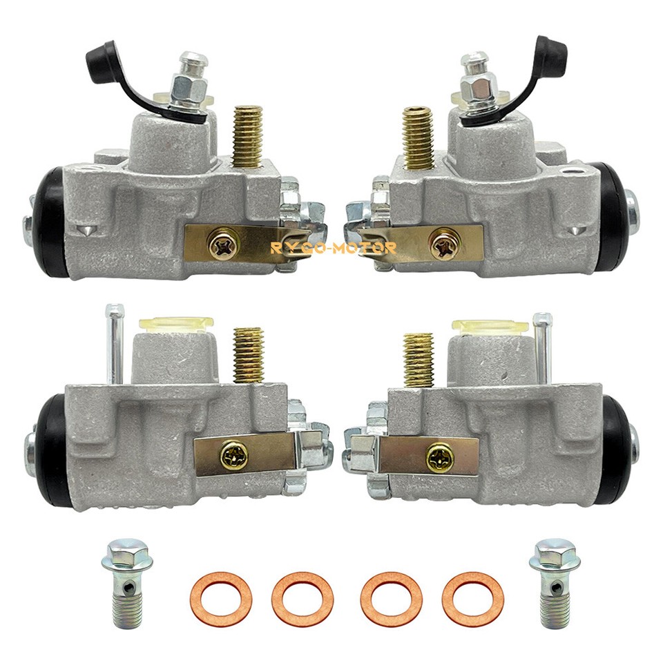 Brake Wheel Cylinder Front S For Honda Rancher 350 TRX350FE/FM/TE/TM 2000-2003 - Set Of 4 - High Heat Resistant Steel Honda Rancher Parts - Foto 4