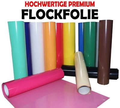 (37,80€/m²) Flockfolie POLI TAPE Tubitherm PLT Poli Flock Folie vom Fachhandel