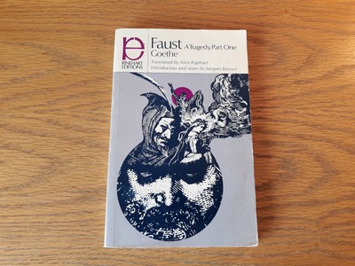 Faust A Tragedy Part One Johann Wolfgang Von Goethe 1955 Paperback 