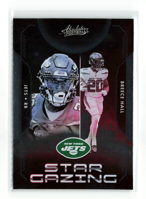 NFL Breece Hall auto 1of1 おまけ付き Breece Hall 2022 Obsidian #107 Rookie Autographs (/199