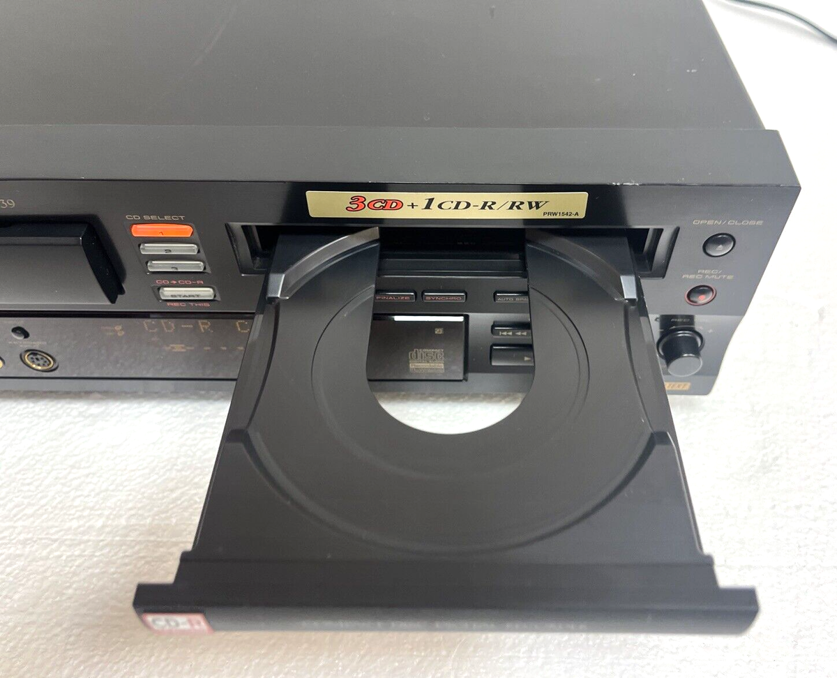 PIONEER PDR-W839 3 CD + 1 cd-r cd-rw Player Recorder Changer