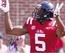 OLE MISS REBELS DAMARKUS LODGE SIGNED 8 X 10 PHOTO  w COA