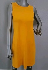 Eileen Fisher Jersey Dress Mango Crew Neck  Size XXS $168