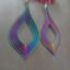 Miniaturansicht 4  - Betsey Johnson, Lieblingsohrringe, Rainbowdrop, nach Lichteinfall versch. farbig
