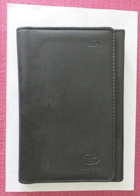 GENUINE TOYOTA AURIS WALLET FOR OWNERS MANUAL - HANDBOOK. (NM 60)