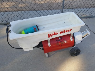 Lobster Tennis Ball Machine Model 401 For Parts Repair Motor Runs Needs Seal Ebay [ 300 x 400 Pixel ]