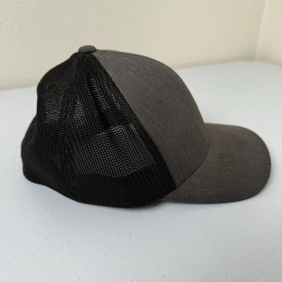 Gorra Oakley Para Hombre S/M Negra Ajuste Flexible Gris Logo Gorra Elastizada Golf Tech Active Foto 4 de 4